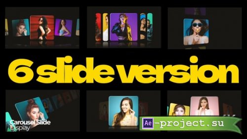 Videohive - 6 Carousel Slide Pack - 61085556 - Project for After Effects