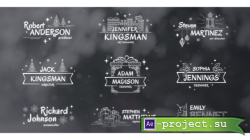 Videohive - Christmas Titles Pack / AE - 61070075 - Project for After Effects