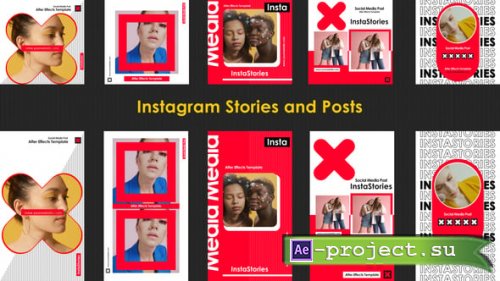 Videohive - Social Media Post and Story - Dynamic Creative Channel Template - 61100834 - Project for After Effects