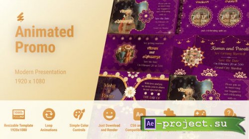 Videohive - Save The Date Indian Invitation - 61102303 - Project for After Effects