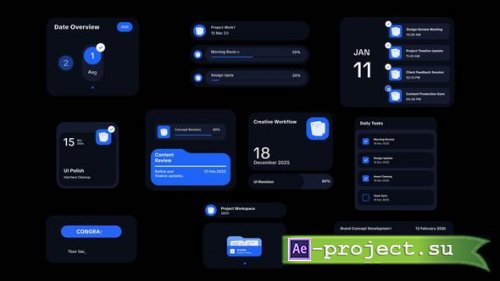 Videohive - Progress Infographic - 61059231 - Project for After Effects