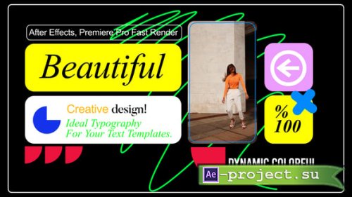 Videohive - Fast Dynamic Typography Opener - 61059164 - Project for After Effects