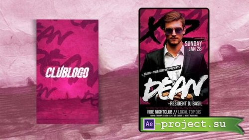 Videohive - Animated Nightclub DJ Flyer Template - 61052276 - Project for After Effects