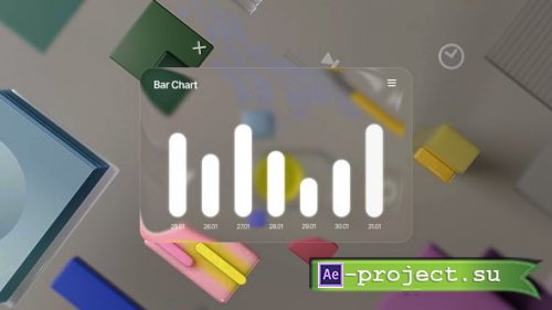 Videohive - Liquid Glass Infographic - 61031538 - Project for After Effects
