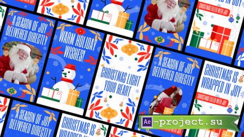 Videohive - Christmas Greetings Social Media PACK After Effect - 61005977