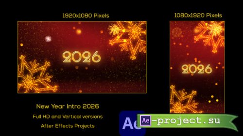 Videohive - Happy New Year 2026 - 61061989 - Project for After Effects