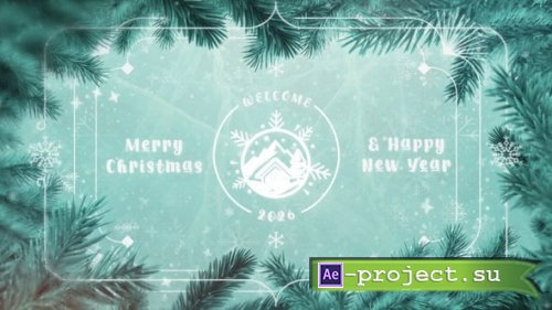 Videohive - Ice Christmas Logo - 61043311 - Project for After Effects