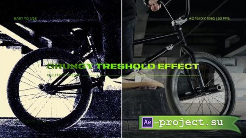 Videohive - Grungy Treshold Effect - 61069981 - Project for After Effects