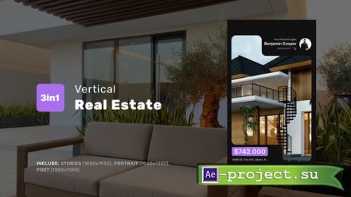 Videohive - Vertical Real Estate - 61083325 - Project for After Effects