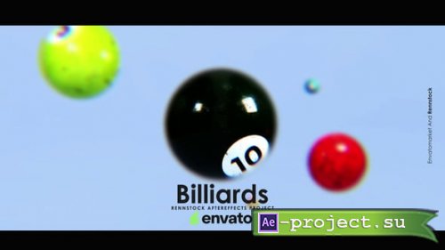 Videohive - Billiards Logo - 61038958 - Project for After Effects