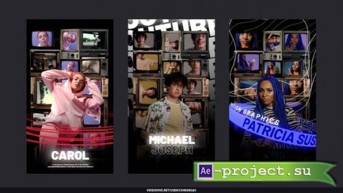 Videohive - Old TV Poster Stories - 60822429 - Project for After Effects
