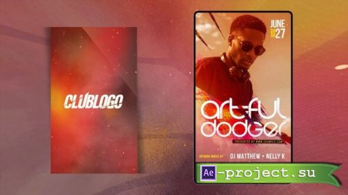 Videohive - Vertical Animated Nightclub Flyer Template - 61052208 - Project for After Effects