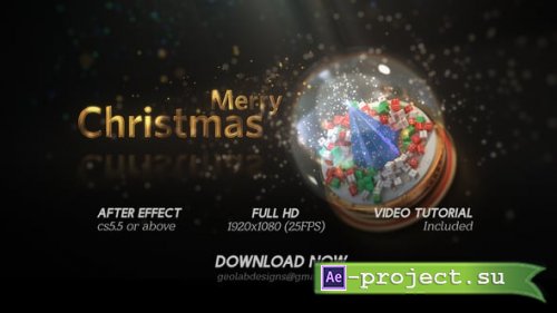 Videohive - V2 - Merry Christmas l Christmas Wishes l Christmas Greetings - 25274748 - Project for After Effects