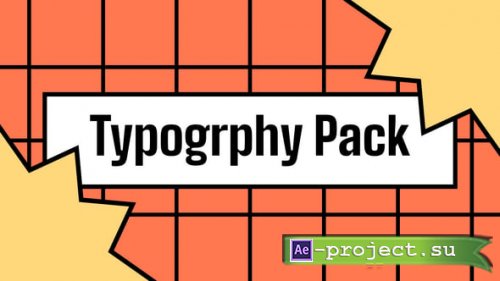Videohive - Pop Label Typography Pack | After Effects - 61109987 - Project for After Effects