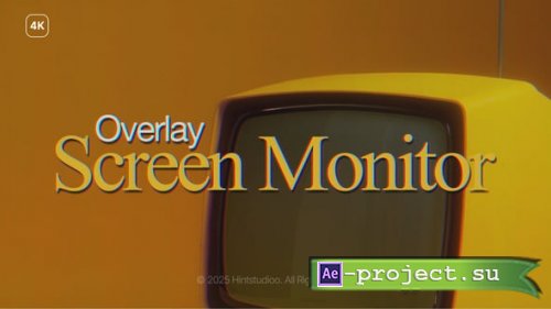 Videohive - Overlay Screen Monitor - 61105276 - Project for After Effects