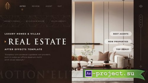 Videohive - Real Estate Luxury Promo - 61110732 - Project for After Effects