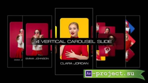 Videohive - Carousel Slide | Vertical - 61106964 - Project for After Effects