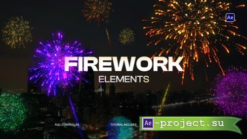 Videohive - Fireworks Elements - 61132342 - Project for After Effects