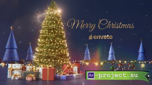 Videohive - Christmas Greeting Intro - 61219585 - Project for After Effects