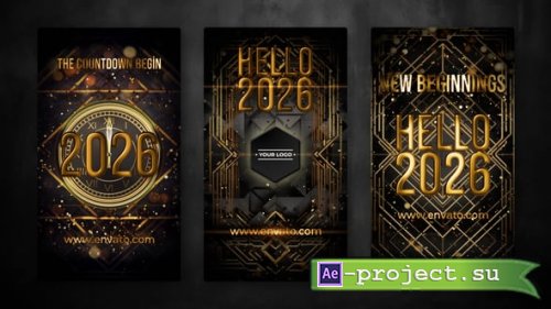 Videohive - New Year Instagram Stories - 61221074 - Project for After Effects