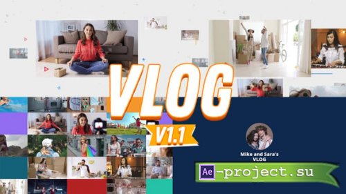 Videohive - Vlog, Youtuber Opener - 21270475 - Project for After Effects
