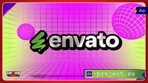 Videohive - 3D Abstract Glitch Logo Reveal - 61125430 - Project for After Effects