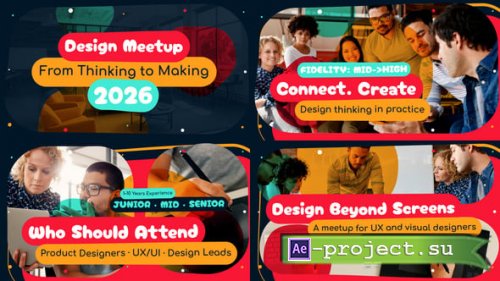 Videohive - Design Meetup � Fluid Motion Event Promo - 61207389 - Project for After Effects