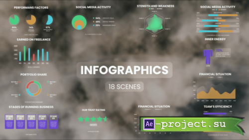 Videohive - Infographics - 61129384 - Project for After Effects