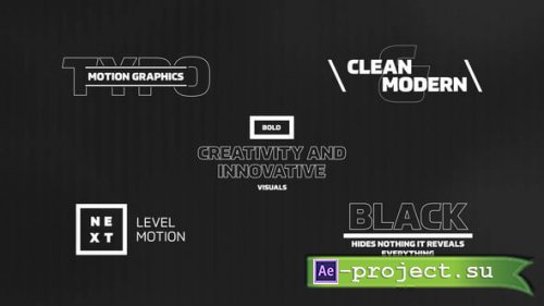Videohive - Text Animation - 61125970 - Project for After Effects