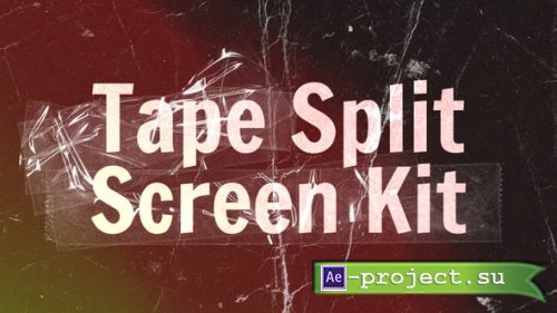 Videohive - Tape Split Screen Kit - 61118007 - Project for After Effects