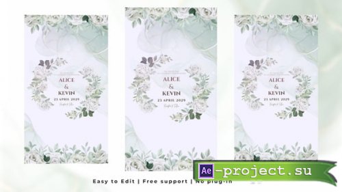 Videohive - Vertical Wedding Intro - 61125882 - Project for After Effects
