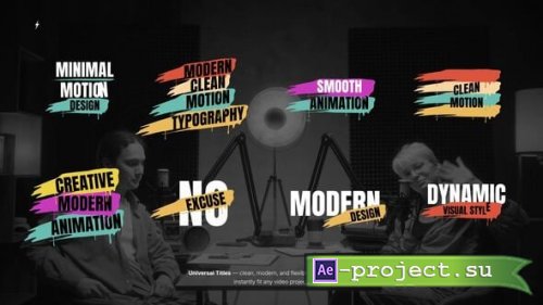 Videohive - Universal Titles | After Effects - 61208130 - Project for After Effects