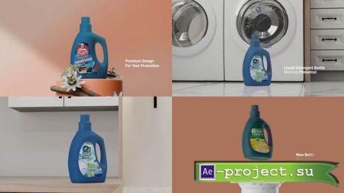Videohive - Liquid Detergent Bottle - 61208484 - Project for After Effects