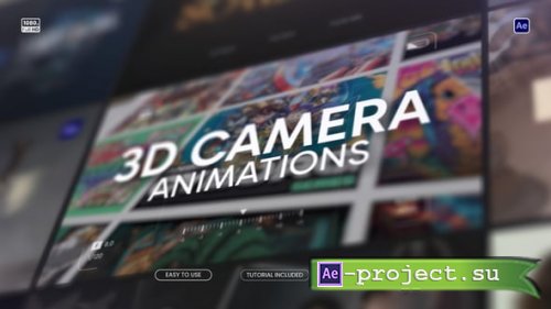 Videohive - 3D Camera Animation - 61225175 - Project for After Effects