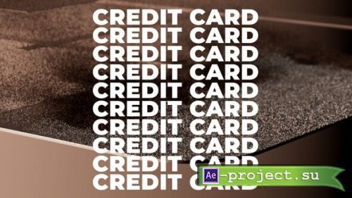 Videohive - Credit Card with Recycled Materials - 61233596 - Project for After Effects