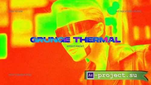 Videohive - Grunge Thermal Effect - 61226466 - Project for After Effects