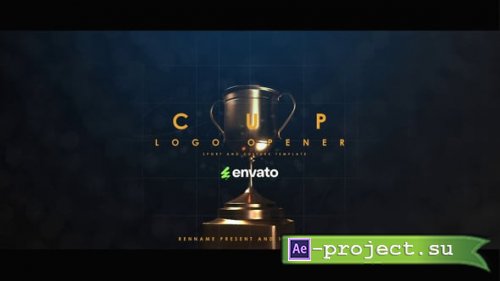 Videohive - Sports Cup Logo - 61229602 - Project for After Effects