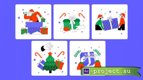 Videohive - Christmas Illustration After Effect - 61224789 - Project for After Effects
