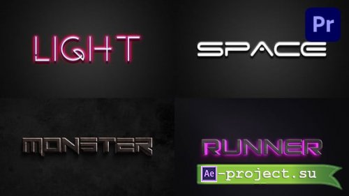 Videohive - Text Effect - Action Style - 61126454 - Premiere Pro Templates