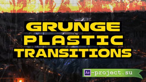 Videohive - Grunge Plastic Transitions - 61047056 - DaVinci Resolve Templates