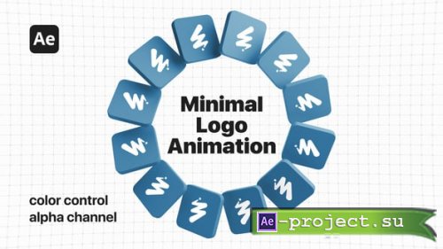 Videohive - Minimal Logo Animation - 61235340 - Project for After Effects