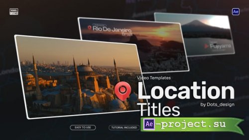 Videohive - Location Titles - 61239999 - Project for After Effects