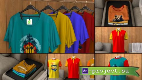 Videohive - T-Shirt Mockup - 61242165 - Project for After Effects