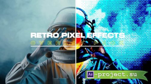 Videohive - Retro Pixel Effects Pack - 61247559 - Project for After Effects