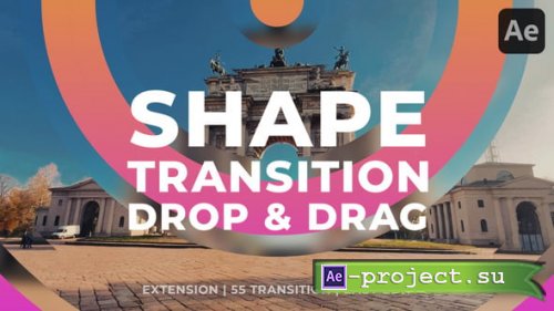 Videohive - Shape Circle Transition - 61322205 - Project for After Effects
