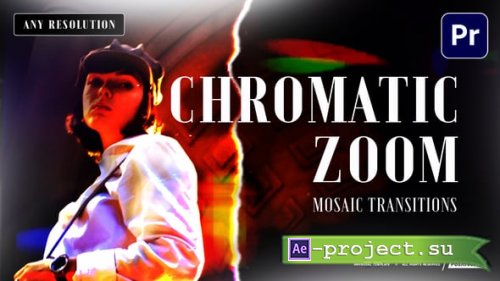 Videohive - Chromatic Zoom Mosaic Transitions - 61256496 - Premiere Pro Templates