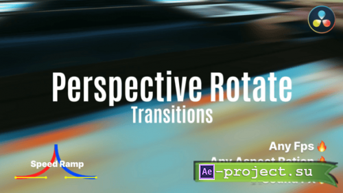 Videohive - Perspective Rotate Transition - 61229153 - DaVinci Resolve Templates
