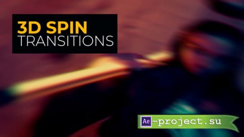 Videohive - 3D Spin Transition | DaVinci Resolve - 61242102