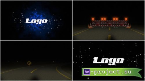 Videohive - Road Logo Animation - 61338746 - Project for After Effects