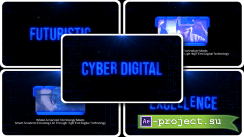 Videohive - High Technology Digital Text Opener After Effect - 61344373 - Project for After Effects